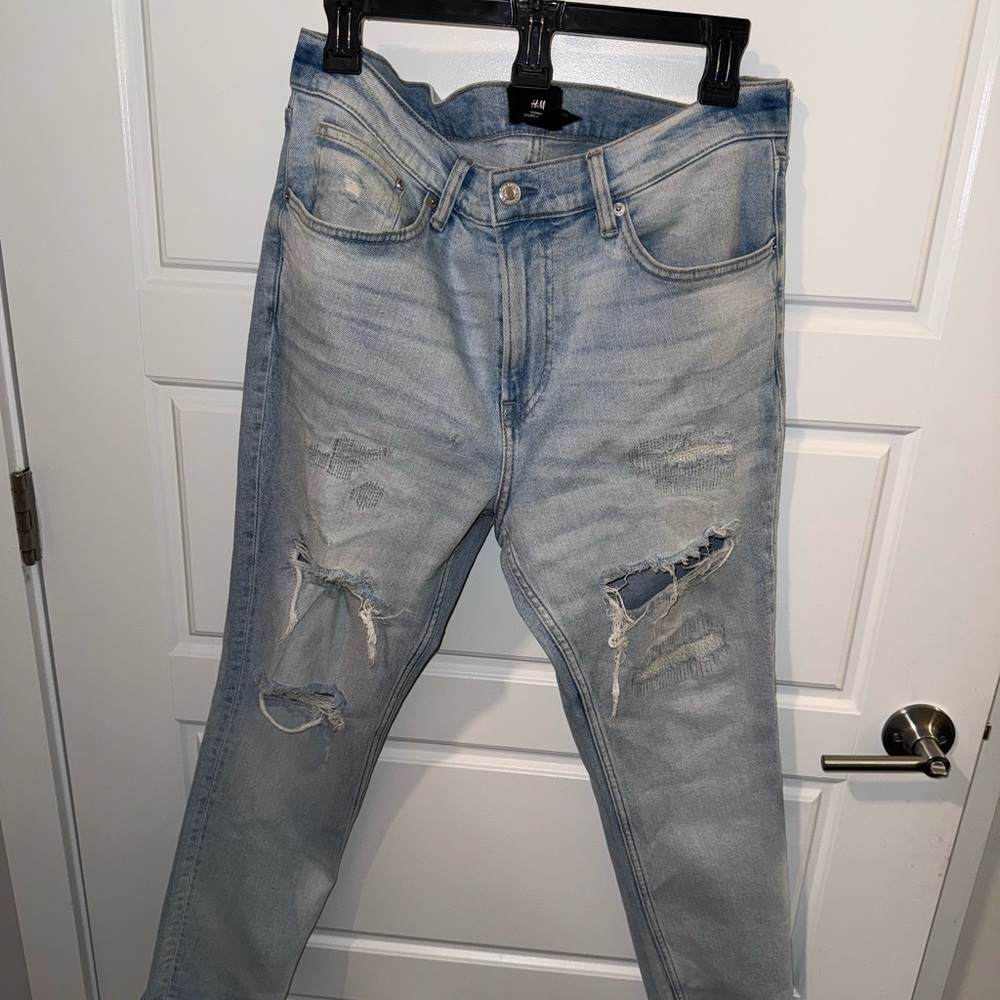 H&M Light Blue Skinny Jeans